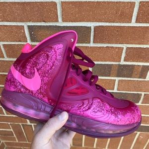NIKE AIR BASKETBALL HYPERPOSITE PLUM